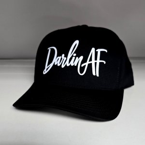 Darlin AF | Black Canvas Cap