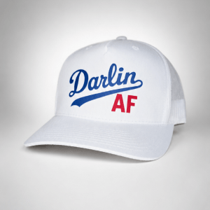 Darlin AF (LA Baseball) White Trucker
